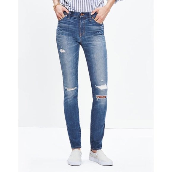 Madewell Denim - Madewell 9” High Riser Skinny Skinny Jeans